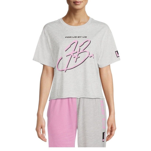 Fubu XXXL Juniors' Sport Gray vintage-inspired Logo Graphic T-Shirt Short Sleeve - Picture 1 of 5